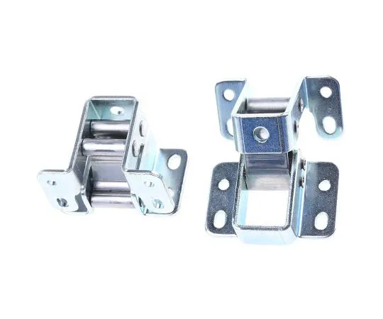 63-7529-27　Pinet Zinc Plated Steel Concealed Hinge with a Double Pinned Pin, 44mm x 32mm x 2mm　70-1-3520