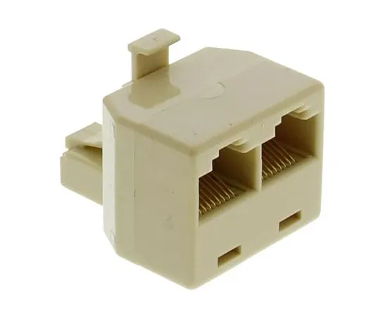 63-7412-18　RS Pro RJ45 Adapter, 2 Port　186-3105