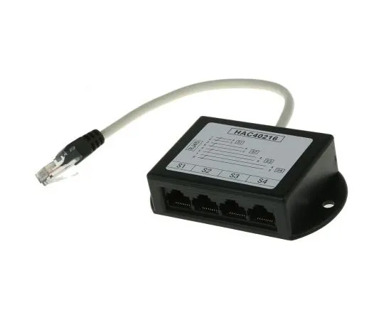 63-7508-45　Decelect Forgos RJ45 Splitter, 4 Port　SPE190689