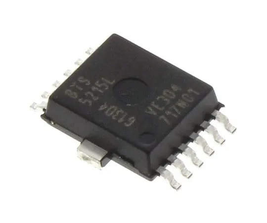 63-7356-35　Infineon BTS5215LAUMA1, Dual-Channel Intelligent Power Switch, High Speed Switch, 5.5 → 40V 14-Pin, DSO　BTS5215LAUMA1