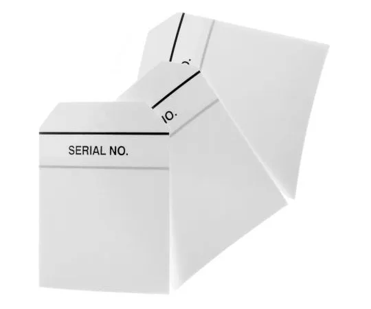 63-7547-78　RS PRO Pre-Printed Tie Label-Serial No.-. Quantity: 50　445-3947