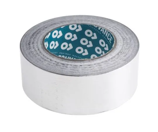 63-7529-65　Advance Tapes AT506 Non-Conductive Aluminium Foil Tape 0.09mm, W.50mm, L.50m　AT506