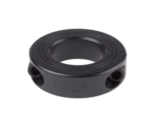 63-7403-96　Ruland Shaft Collar Two Piece Clamp Screw, Bore 30mm, OD 54mm, W 15mm, Carbon Steel　MSP-30-F