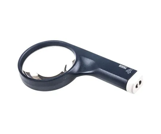 63-7433-52　Coil Pocket Magnifying Glass, 4 x Magnification, 80mm Diameter　5204/05