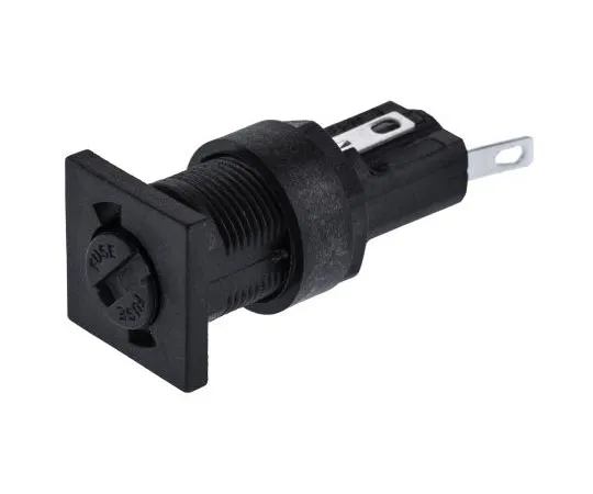 63-7504-09　Bulgin FX0359 Series 16A Slotted Cap Panel Mount F*** Holder for 5 x 20mm F***, PC2　FX0359