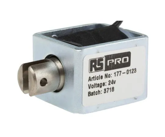 63-7406-89　Pull Action DC D-Frame Solenoid, 24 V　177-0123