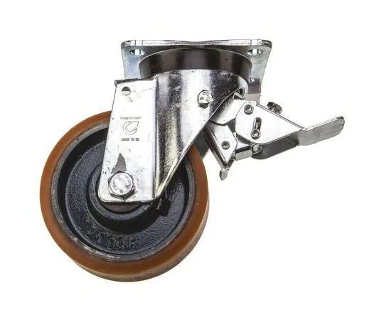 63-7542-14　LAG Braked Swivel Swivel Castor, 700kg Load Capacity, 150mm Wheel Diameter　23867 FV