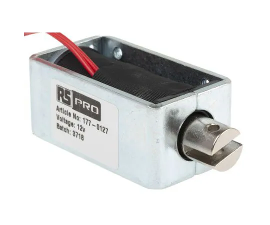 63-7406-92　Pull Action DC D-Frame Solenoid, 12 V　177-0127