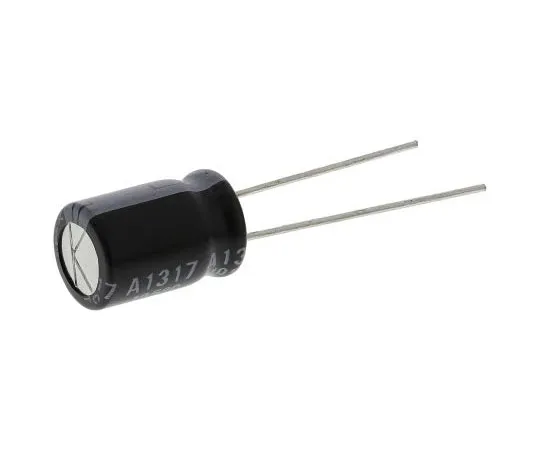 63-7433-37　Rubycon 100μF 50V dc Aluminium Electrolytic Capacitor, Through Hole 8 (Dia.) x 11.5mm +105°C 8mm 3.5mm　50YXF100M8X11.5