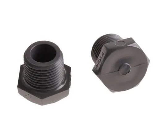 63-7426-23　Georg Fischer 721961906 Plug PVC Pipe Fitting, 13mm dia.　721961906