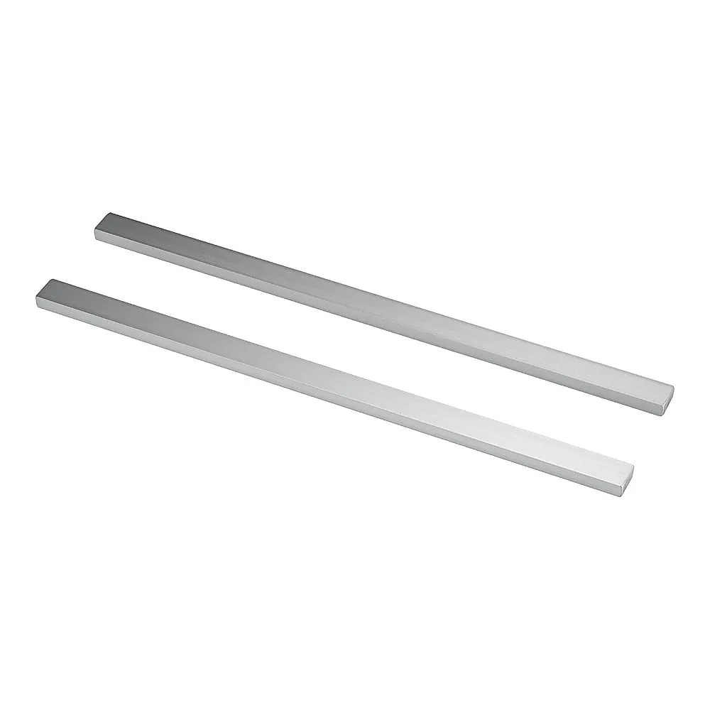 62-6552-99　Aluminum Cake Cut Ruler (2 Pieces, 1 Set) 12 mm Thickness