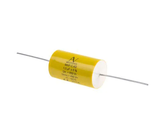 63-7518-29　KEMET 1.5μF Polypropylene Capacitor PP 850V dc ±5% Tolerance Through Hole C4G Series　C4GAMUD4150AA1J