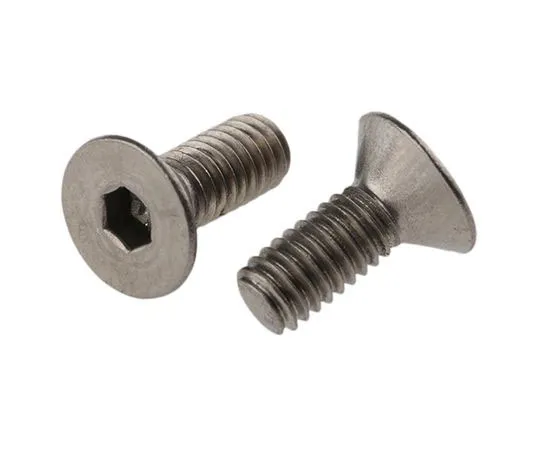 63-7438-10　RS Pro M4 x 10mm Hex Socket Countersunk Screw Plain Stainless Steel　232-8388