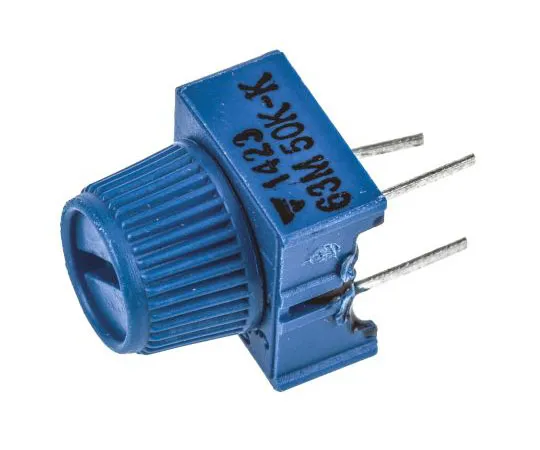 63-7410-29　50kΩ Through Hole Trimmer Potentiometer 0.5W Top Adjust Vishay 63M Series　M63M503KB30T607