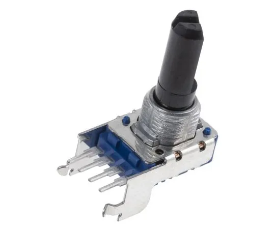 63-7457-06　Alps Rotary Carbon Film Potentiometer with a 6 mm Dia. Shaft, 10kΩ, ±20%, 0.05W, Linear RK11K1120A2B　RK11K1120A2B