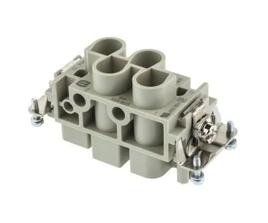 63-7397-85　Han K Series size 16 B Connector Insert, Female, 6 Way, 80A, 830 V　9380062701