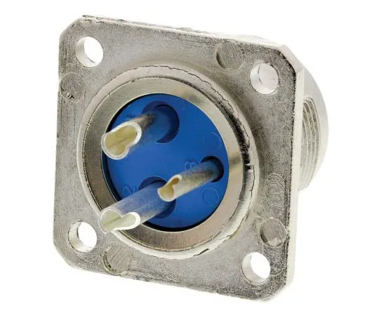 63-7467-06　Jaeger 3 Way Panel Mount MIL Spec Circular Connector Receptacle, Socket Contacts,Shell Size 1, MIL-DTL-5015　5366 030 06
