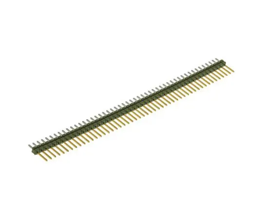 63-7519-86　TE Connectivity AMPMODU MOD II, 50 Way, 1 Row, Straight Pin Header　5-825433-0