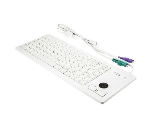 63-7498-07　Cherry Wired Grey PS/2 Compact Keyboard, QWERTY (UK)　G84-4400LPBGB-0