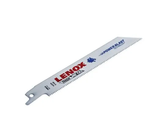 63-7403-98　Lenox 152mm Cutting Length bimetal, Reciprocating Saw Blade, 14 Teeth Per Inch, Pack of 5　20564614R