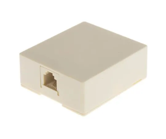 63-7449-94　Decelect Forgos RJ11 Wall mounting box　FE9186P4C