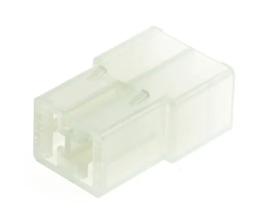 63-7445-13　TE Connectivity AMP FASTIN-FASTON Series, 1 Way Nylon 66 Crimp Terminal Housing, 6.35mm Tab Size, Natural　925324-2