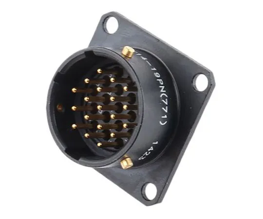 63-7479-91　Amphenol 62LC Series Panel Mount Connector, 19 contacts Socket　62LC-12E14-19PN(771)