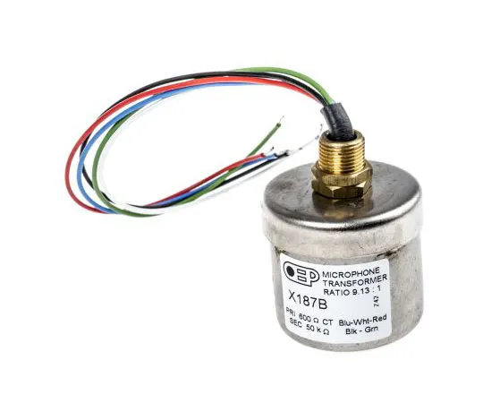 63-7424-97　Chassis Mount Microphone Transformer 50kΩ　X187B