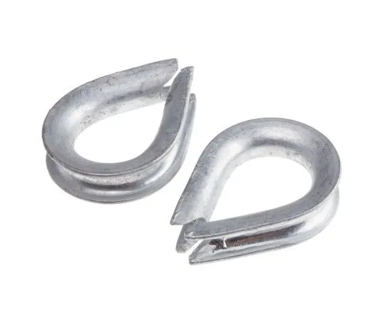 63-7447-28　RS PRO Steel Galvanised Thimble, 9mm　247-9111
