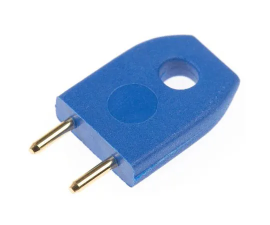 63-7357-21　HARWIN Shorting Link Male Straight Blue Closed Top 2 Way 1 Row 5.08mm Pitch　D3086-97