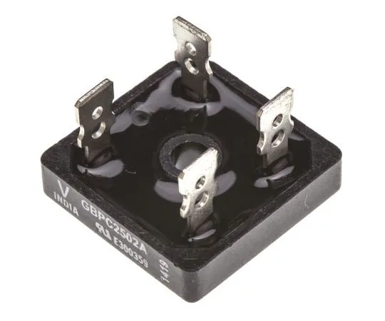 63-7523-30　Vishay VS-GBPC2502A, Bridge Rectifier, 25A 200V, 4-Pin GBPC-A　VS-GBPC2502A