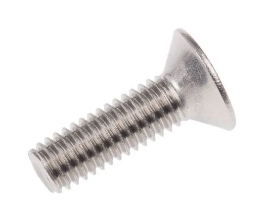 63-7438-17　RS Pro M6 x 20mm Hex Socket Countersunk Screw Plain Stainless Steel　232-8489