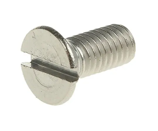 63-7380-72　RS, M5 Countersunk Head, 12mm Stainless Steel Slot A4 3160.8　158-3433