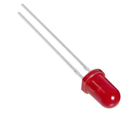 63-7436-87　1.85 V Red LED 8 mm Through Hole, Kingbright L-793SRD-D　L-793SRD-D