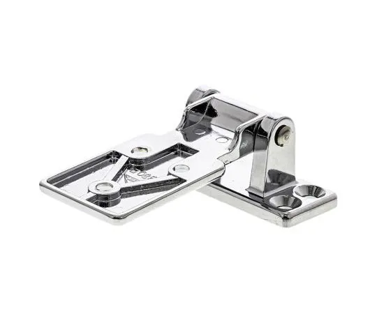 63-7498-02　Steinbach & Vollman Chrome Plated, Polished Zinc Flap Hinge Left, Right-Handed Screw, 54mm x 71mm x 3.5mm　3.50.0155.0