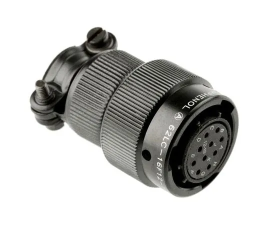 63-7479-85　Amphenol 62LC Series Cable Mount Connector, 10 contacts Plug　62LC-16F12-10SN(771)