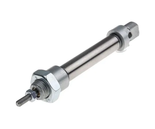 63-7481-28　RS PRO Pneumatic Roundline Cylinder 10mm Bore, 25mm Stroke, ISO 6432 Series, Single Acting　304-3353