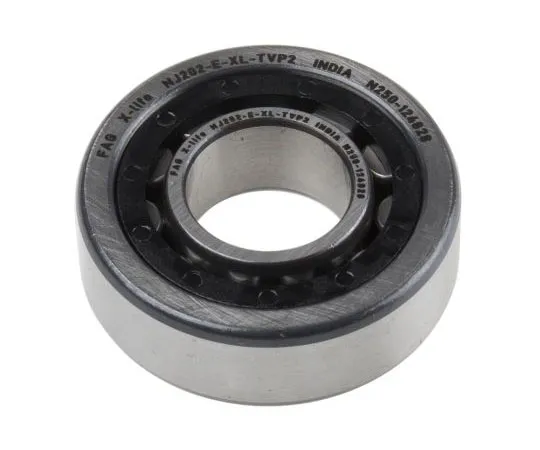 63-7401-29　Cylindrical Roller Bearing NJ202-E-XL-TVP2, 15mm I.D, 35mm O.D　NJ202-E-XL-TVP2