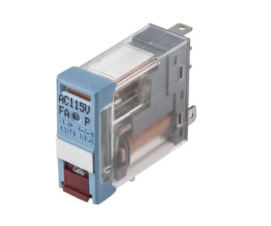 63-7498-25　RelecoC10 SPDT Non-Latching Relay PCB Mount, 115V ac Coil, 10A　C10-A10X / AC 115 V