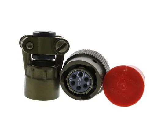63-7382-31　Souriau 851 Series, 6 Way Cable Mount MIL Spec Circular Connector Plug, Socket Contacts,Shell Size 10, Bayonet　85106EC106S50