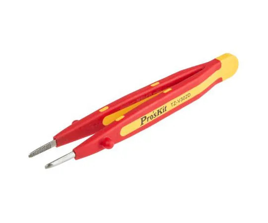 63-7375-74　RS PRO 145 mm, Anti-Magnetic Stainless Steel, Broad, Tweezers　146-6438