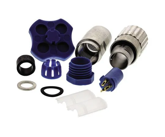 63-7454-62　TE Connectivity TRIAD™ 01 Series Subminiature Cable Mount Connector, 3 contacts Socket　3-1437719-0