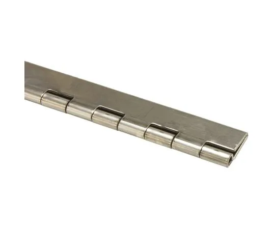 63-7501-28　Pinet Stainless Steel Piano Style Hinge, 1020mm x 40mm x 1.5mm　42-2-4083