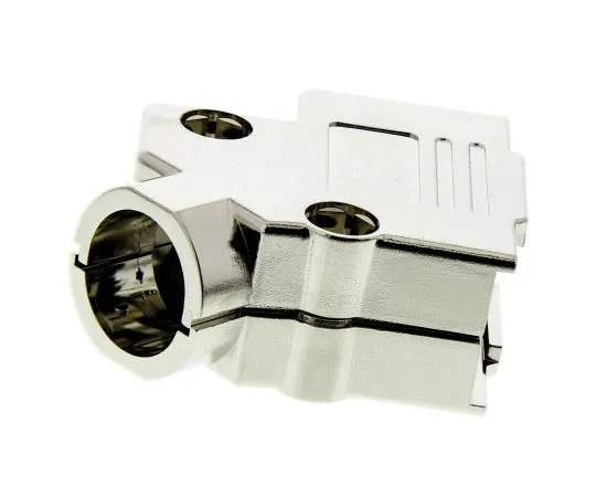 63-7490-16　MH Connectors MHD45PK Series ABS Angled D-sub Connector Backshell, 9 Way, Strain Relief　D45PK9-K