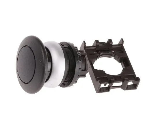 63-7548-89　Eaton M22 Series, Black Push Button Head, Momentary, 22mm Cutout　78638518 & M22-DP-S+M22-A