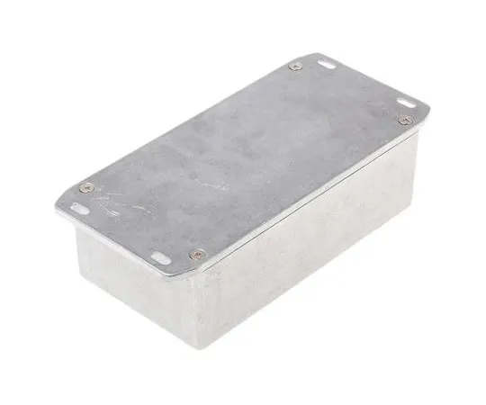 63-7499-84　Hammond 1590, Die Cast Aluminium Enclosure, IP54, Shielded, 153 x 82 x 46mm　1590P1FL