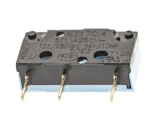 63-7483-21　NO/NC Plunger Microswitch, 5 A @ 250 V ac　83 170 408