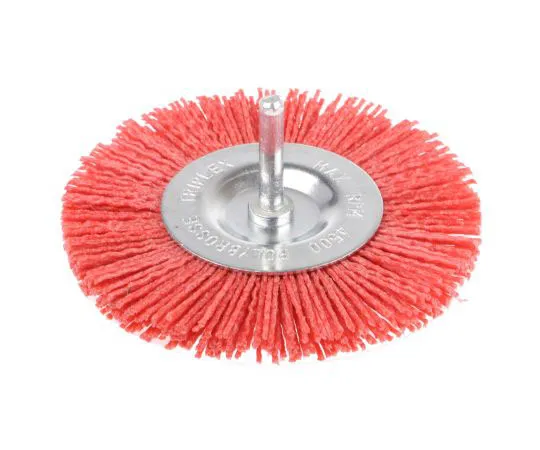 63-7431-56　Tivoly Nylon Abrasive Circular Brush, 2500rpm, 100mm Diameter　778