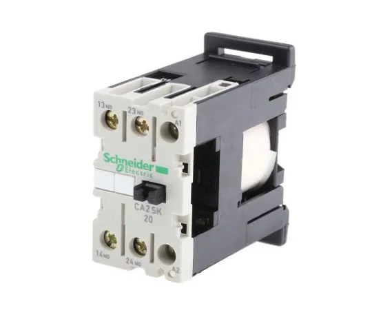 63-7456-12　Schneider Electric Control Relay 2NO, 10 A　CA2SK20U7