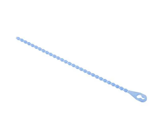 63-7391-74　Richco, BT Series Blue Polypropylene Releasable Cable Tie, 101.6mm x 1.5 mm　BT-04-10-BL